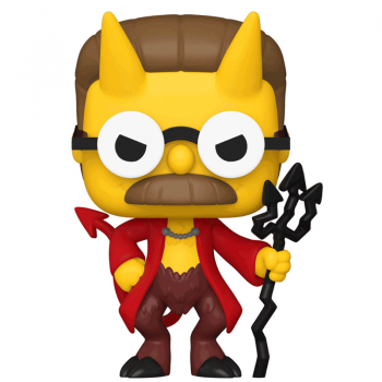 FUNKO POP! - Television - The Simpsons Treehouse of Horror Devil Flanders Glow in the Dark #1029 Special Edition